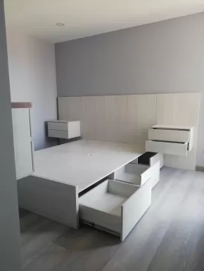 Ubicación de la cama en la habitación 