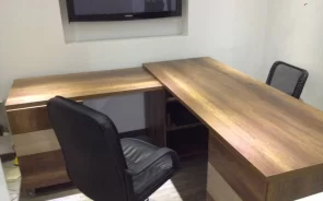 Muebles para oficina en forma de L